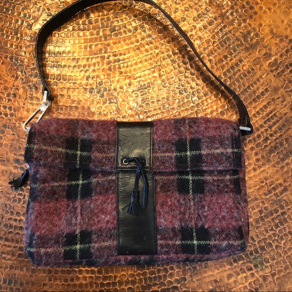 Cole Haan plaid purse